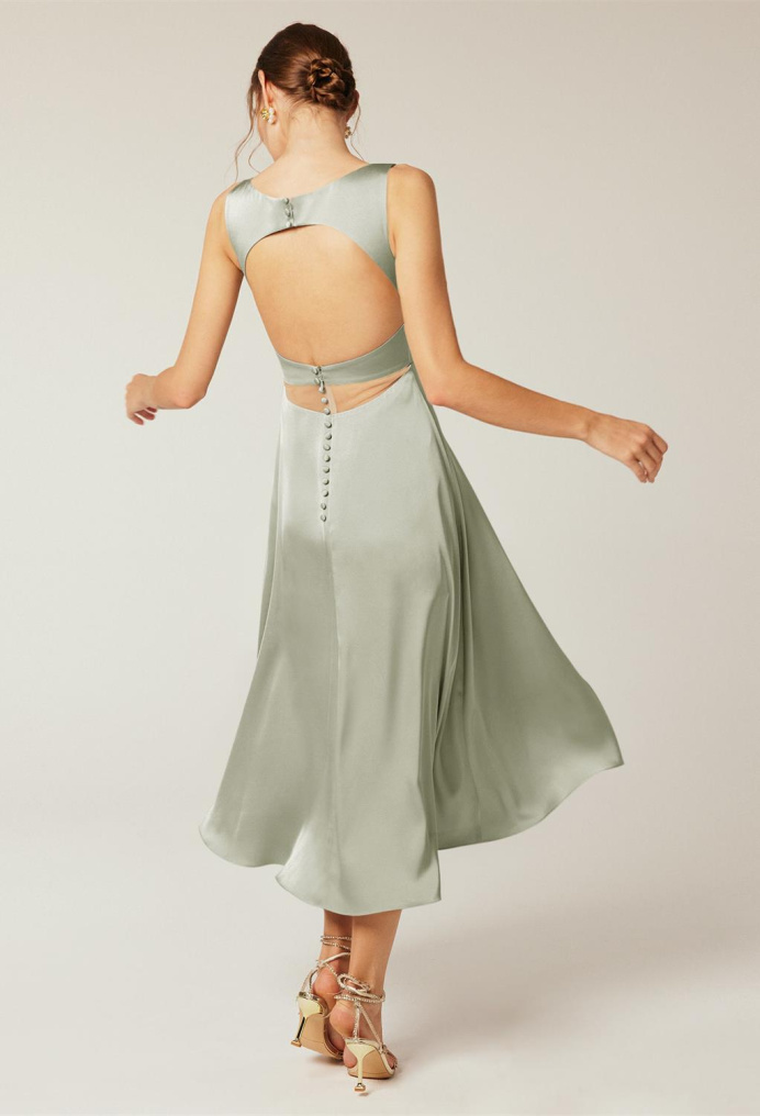AW May Sage Green  Wedding Guest Dresses